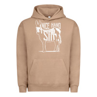 Pigment Burro Nice Hand Sir Donkey Poker Funny Gambling Design For Fans Urban Hoodie - DesignPulse