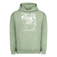 Pigment Oil Green Nice Hand Sir Donkey Poker Funny Gambling Design For Fans Urban Hoodie - DesignPulse