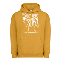 Pigment Peanut Butter Nice Hand Sir Donkey Poker Funny Gambling Design For Fans Urban Hoodie - DesignPulse