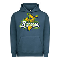Pigment Midnight Navy bananas Urban Hoodie - DesignPulse