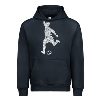 Soccer Player Ball Urban Hoodie | Teevron