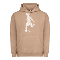 Pigment Burro soccer player ball Urban Hoodie - DesignPulse