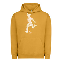 Pigment Peanut Butter soccer player ball Urban Hoodie - DesignPulse