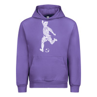 Tulip soccer player ball Urban Hoodie - DesignPulse