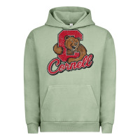 Pigment Oil Green cornell Urban Hoodie - DesignPulse