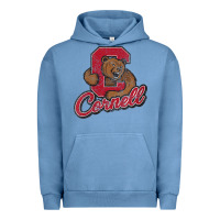 Pigment Pebble Blue cornell Urban Hoodie - DesignPulse