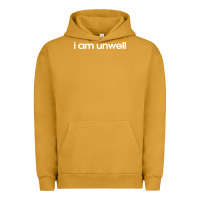 Pigment Peanut Butter i am unwell Urban Hoodie - DesignPulse
