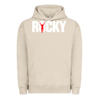 Pigment French Oak boxer r o c k y Urban Hoodie - DesignPulse
