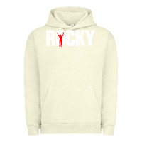 Pigment Pistachio boxer r o c k y Urban Hoodie - DesignPulse
