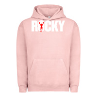 Pigment Salmon boxer r o c k y Urban Hoodie - DesignPulse