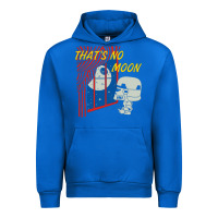 Cobalt that's no moon Urban Hoodie - DesignPulse