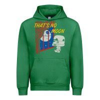 Emerald that's no moon Urban Hoodie - DesignPulse