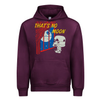 Mauve Wine that's no moon Urban Hoodie - DesignPulse