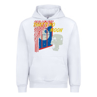White that's no moon Urban Hoodie - DesignPulse