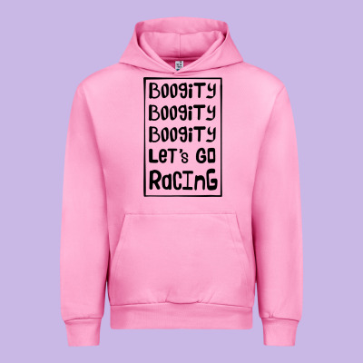 Boogity Lets Go Racing Urban Hoodie Designed By Designpulse