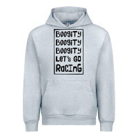 Heather Grey boogity lets go racing Urban Hoodie - DesignPulse