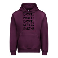 Mauve Wine boogity lets go racing Urban Hoodie - DesignPulse
