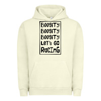 Pigment Pistachio boogity lets go racing Urban Hoodie - DesignPulse