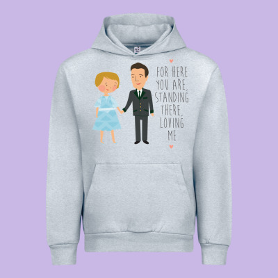 Sound Of Music - Loving Me Urban Hoodie Designed By Designpulse