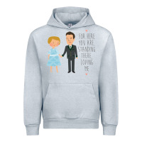 Heather Grey sound of music - loving me Urban Hoodie - DesignPulse