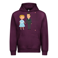 Mauve Wine sound of music - loving me Urban Hoodie - DesignPulse