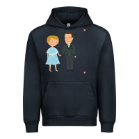 Navy sound of music - loving me Urban Hoodie - DesignPulse