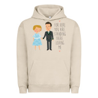 Pigment French Oak sound of music - loving me Urban Hoodie - DesignPulse