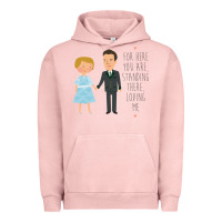Pigment Salmon sound of music - loving me Urban Hoodie - DesignPulse
