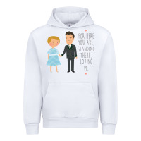 White sound of music - loving me Urban Hoodie - DesignPulse