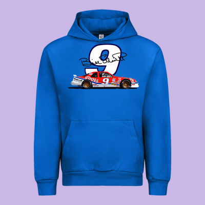Bill Elliott 1988 Winston Cup 9 Stock Car  Classic Urban Hoodie Designed By Designpulse