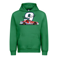 Emerald Bill Elliott 1988 Winston Cup 9 Stock Car  Classic Urban Hoodie - DesignPulse