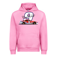 Fuchsia Pink Bill Elliott 1988 Winston Cup 9 Stock Car  Classic Urban Hoodie - DesignPulse
