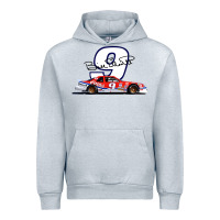 Heather Grey Bill Elliott 1988 Winston Cup 9 Stock Car  Classic Urban Hoodie - DesignPulse