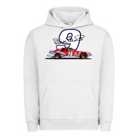 Pigment Lunar Rock Bill Elliott 1988 Winston Cup 9 Stock Car  Classic Urban Hoodie - DesignPulse
