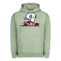 Pigment Oil Green Bill Elliott 1988 Winston Cup 9 Stock Car  Classic Urban Hoodie - DesignPulse