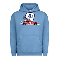 Pigment Pebble Blue Bill Elliott 1988 Winston Cup 9 Stock Car  Classic Urban Hoodie - DesignPulse