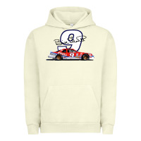 Pigment Pistachio Bill Elliott 1988 Winston Cup 9 Stock Car  Classic Urban Hoodie - DesignPulse