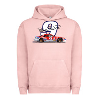 Pigment Salmon Bill Elliott 1988 Winston Cup 9 Stock Car  Classic Urban Hoodie - DesignPulse
