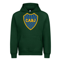 Forest Green Boca Juniors Urban Hoodie - DesignPulse