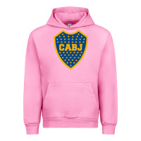 Fuchsia Pink Boca Juniors Urban Hoodie - DesignPulse