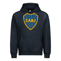 Navy Boca Juniors Urban Hoodie - DesignPulse