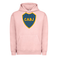 Pigment Salmon Boca Juniors Urban Hoodie - DesignPulse
