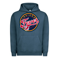 Pigment Midnight Navy indiana,team,fever Urban Hoodie - DesignPulse