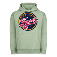 Pigment Oil Green indiana,team,fever Urban Hoodie - DesignPulse