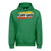 Emerald CANAM Vintage Original ATV UTV off road Gift Long Sleeve Urban Hoodie - DesignPulse
