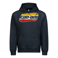 Navy CANAM Vintage Original ATV UTV off road Gift Long Sleeve Urban Hoodie - DesignPulse