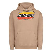 Pigment Burro CANAM Vintage Original ATV UTV off road Gift Long Sleeve Urban Hoodie - DesignPulse