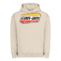 Pigment French Oak CANAM Vintage Original ATV UTV off road Gift Long Sleeve Urban Hoodie - DesignPulse