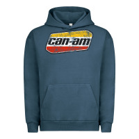 Pigment Midnight Navy CANAM Vintage Original ATV UTV off road Gift Long Sleeve Urban Hoodie - DesignPulse