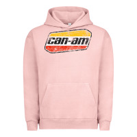 Pigment Salmon CANAM Vintage Original ATV UTV off road Gift Long Sleeve Urban Hoodie - DesignPulse